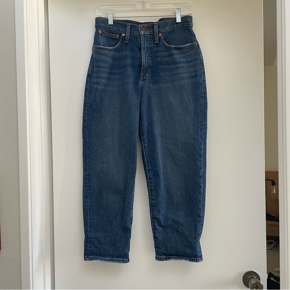 MADEWELL BALLOON PETITE JEANS - Picture 3 of 7